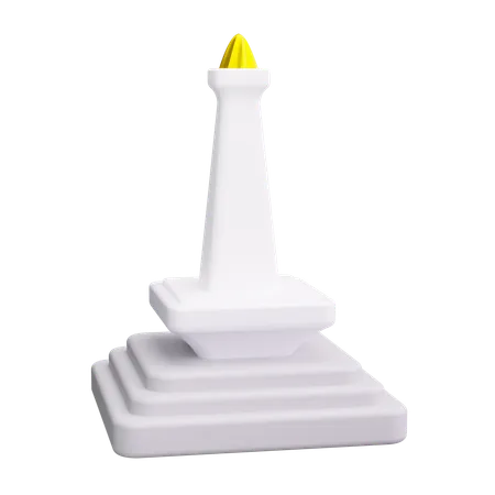 Monas  3D Icon