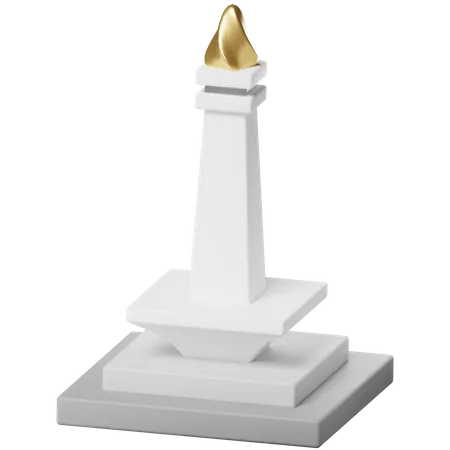 Monas  3D Icon