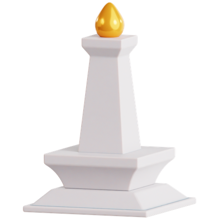 Monas  3D Icon