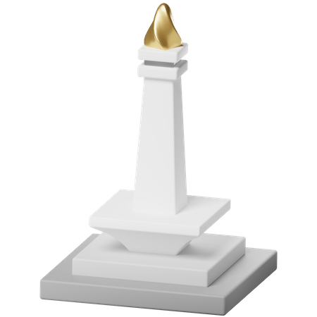 Monas  3D Icon