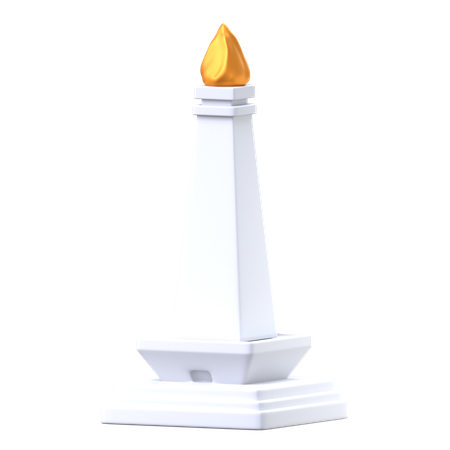 Monas  3D Icon
