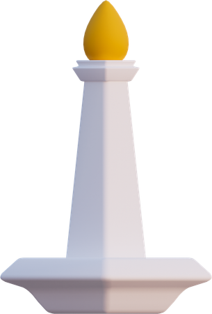 Monas  3D Icon