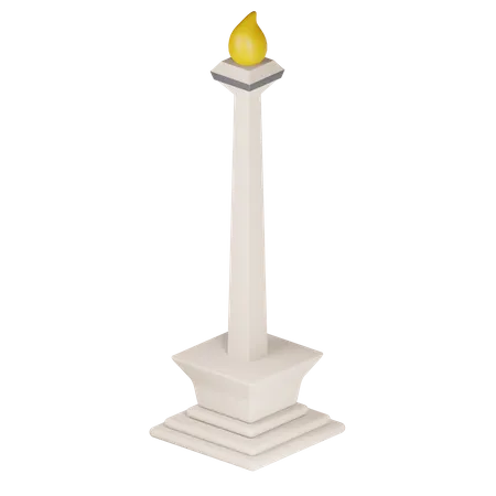 Monas  3D Illustration