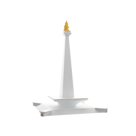 Monas  3D Illustration