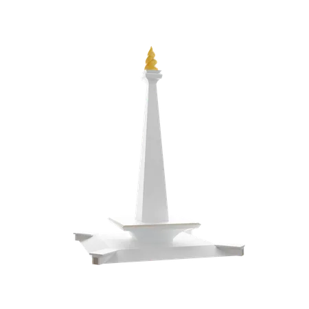 Monas  3D Illustration