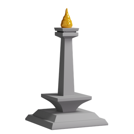 Monas  3D Illustration