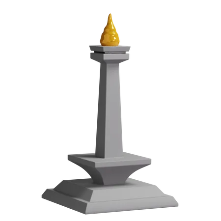 Monas  3D Illustration