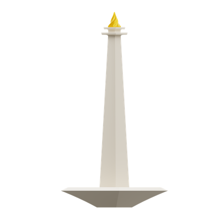 Monas Jakarta  3D Icon
