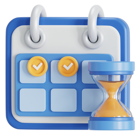 Monatliche Aufgabe  3D Icon