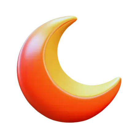 Mond  3D Icon