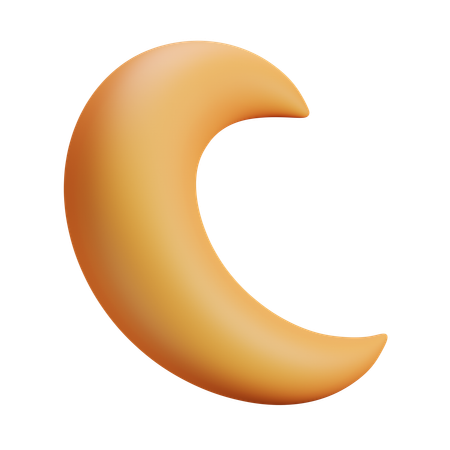 Mond  3D Icon