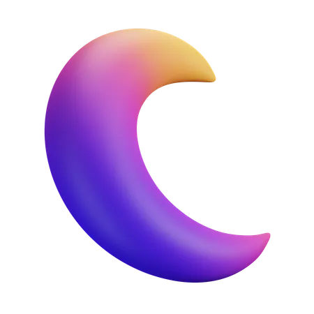 Mond  3D Icon