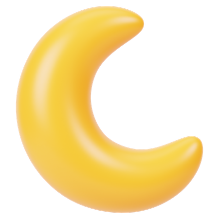 Mond  3D Icon