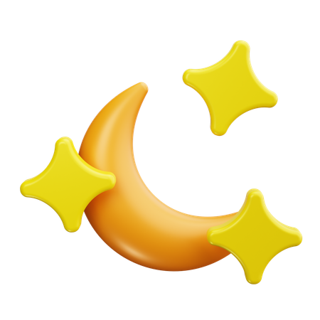 Mond  3D Icon