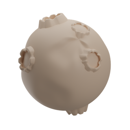 Mond  3D Icon