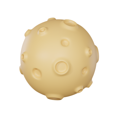 Mond  3D Icon