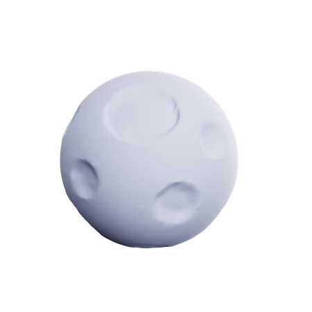 Mond  3D Icon