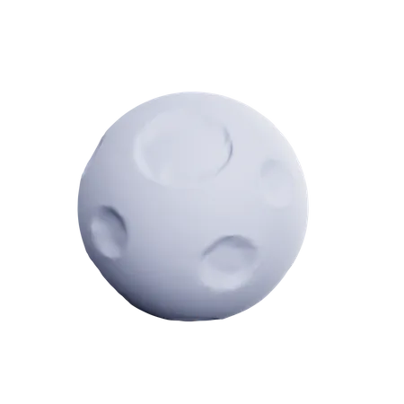 Mond  3D Icon