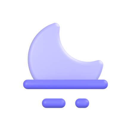 Mond  3D Icon