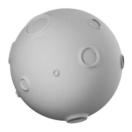 Mond  3D Icon