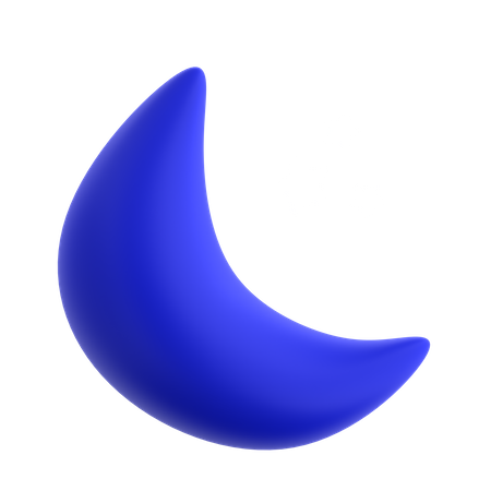 Mond  3D Icon