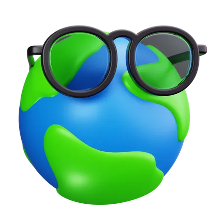 Monde  3D Icon