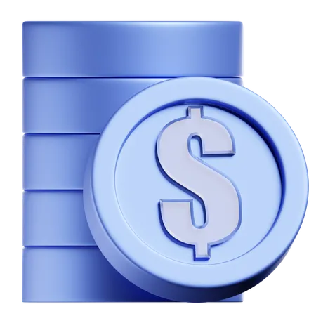 Moneda  3D Icon