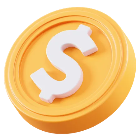 Moneda  3D Icon