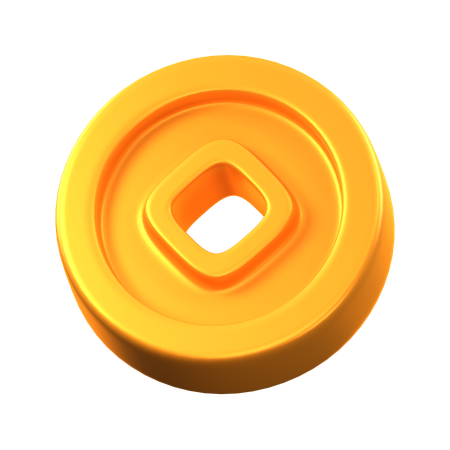 Moneda  3D Icon