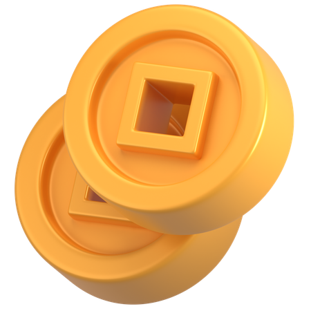 Moneda  3D Icon