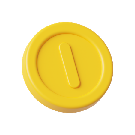 Moneda  3D Icon