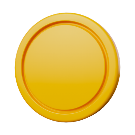 Moneda  3D Icon