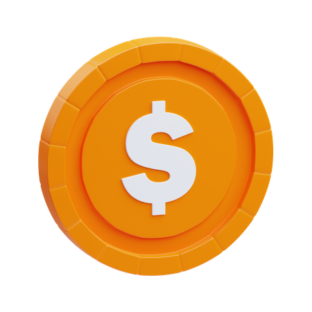 Moneda  3D Icon