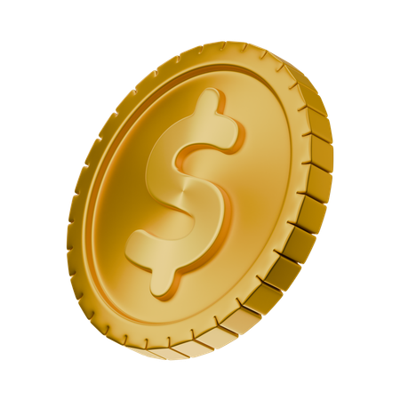 Moneda  3D Icon