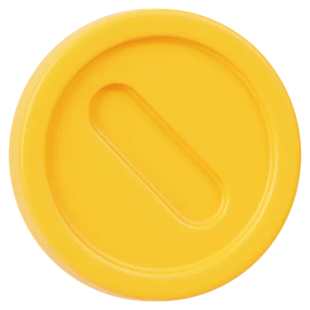 Moneda  3D Icon