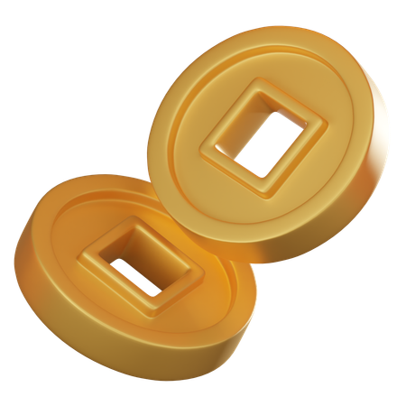 Moneda  3D Icon