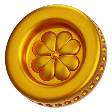 Moneda  3D Icon