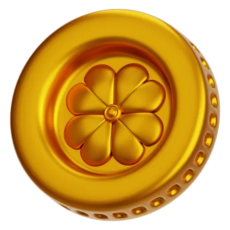 Moneda  3D Icon