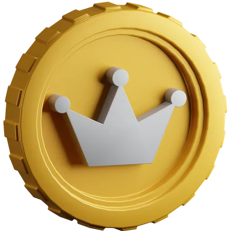 Moneda  3D Icon