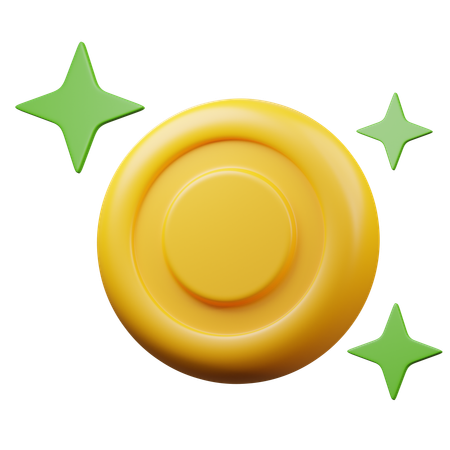 Moneda  3D Icon