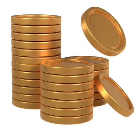 Moneda  3D Icon