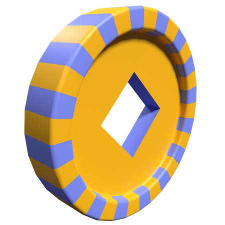 Moneda  3D Icon