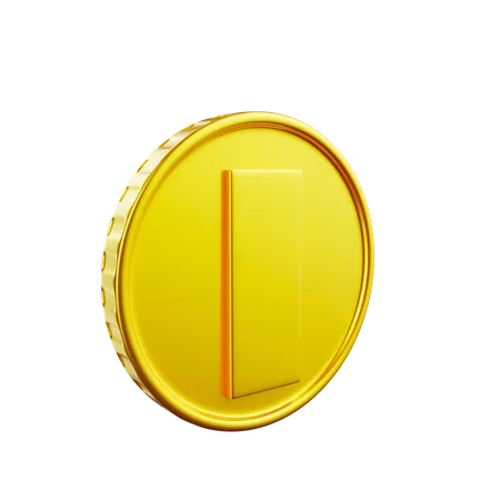 Moneda  3D Icon