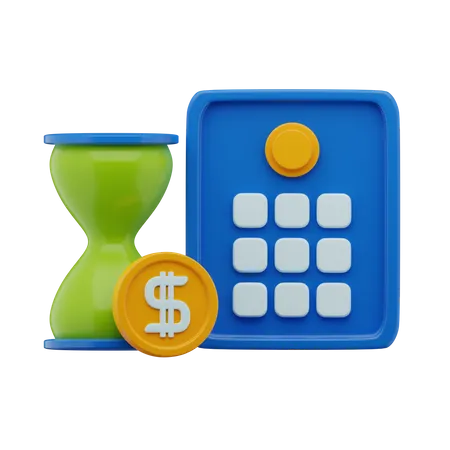 Moneda de ahorro  3D Icon