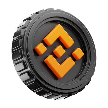 Moneda binance  3D Icon