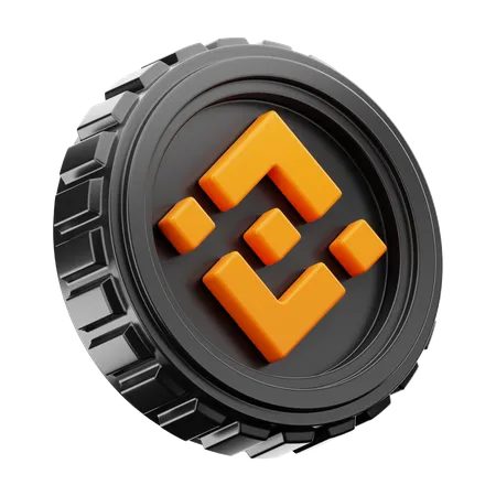 Moneda binance  3D Icon