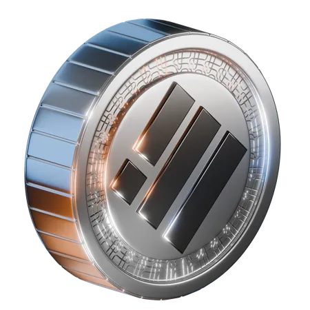 Moneda binance usd  3D Icon