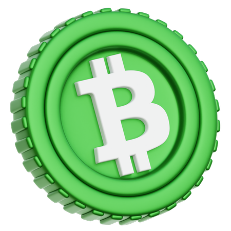 Moneda Bitcoin en efectivo BCH  3D Icon