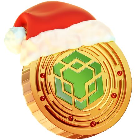 Moneda bnb de navidad  3D Icon