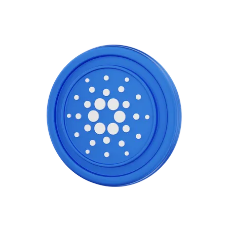 Moneda cardano  3D Illustration